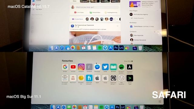macOS Catalina vs. Big Sur 11.1 on Macbook Pro 13 (2015) смотреть онлайн