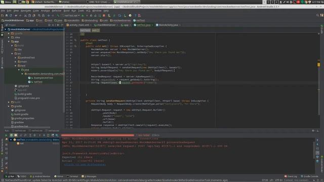 Android OkHttp Mock Server - RecordRequest смотреть онлайн