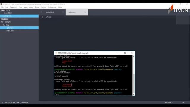 Урок 2 Локальная работа Git смотреть онлайн