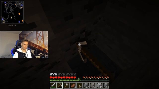 Первые алмазы - Minecraft Выживание 2 смотреть онлайн