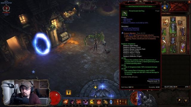 Diablo 3 - Demon Hunter - Natalya's Vengeance - Set Dungeon Guide смотреть онлайн