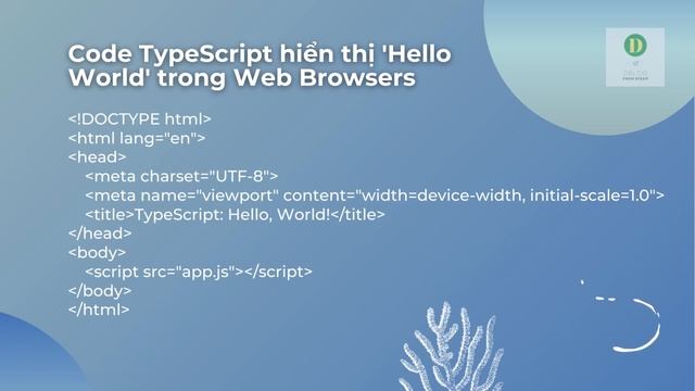 Học TypeScript | #3 Ứng dụng đầu tiên - "Hello, World!" смотреть онлайн