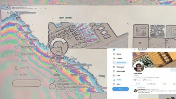 Sam Zeloof: Maskless Photolithography Stepper for Homemade Chips