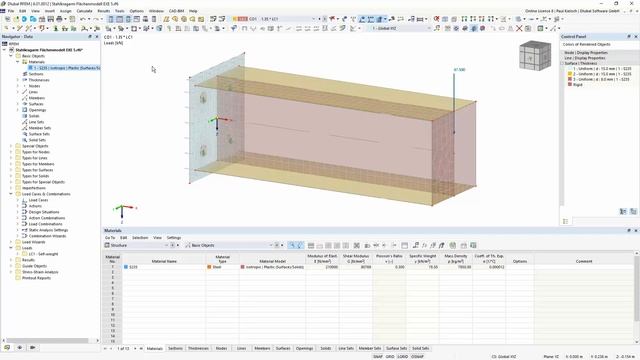 [EN] Модель стальной поверхностной конструкции с учётом пластических свойств материала смотреть онлайн