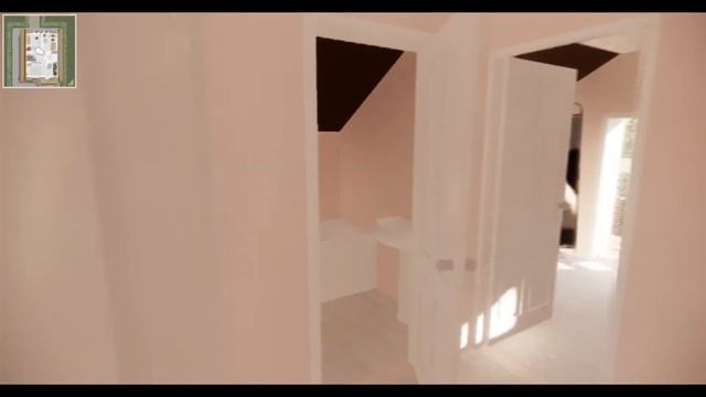 Дом с мансардой из баварской кладки с балконом для узкого участка смотреть онлайн