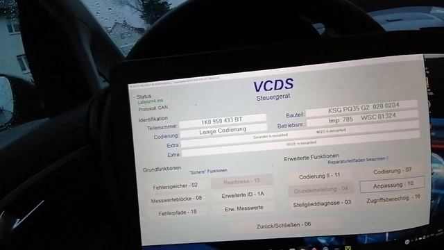 Удалить все пульты и прописать заново на VW Touran с помощью VCDS / Вася Диагност смотреть онлайн