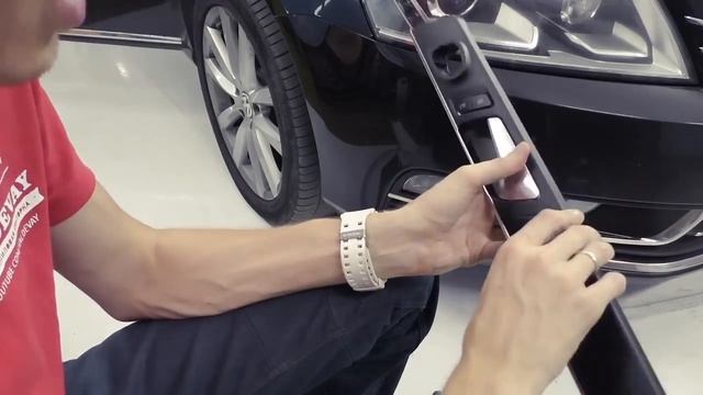 Автовинил. VW PASSAT декор пластика. Как клеить пластик смотреть онлайн