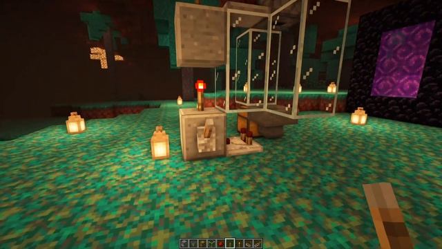 Авто торговля с Пиглинами в Майнкрафт 1.16 - 1.16.3 Piglin Afk Trading Farm смотреть онлайн