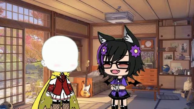 Meme "Твоё лицо совершенно такое же" Gacha club |Видео сделала моя Девушка| смотреть онлайн