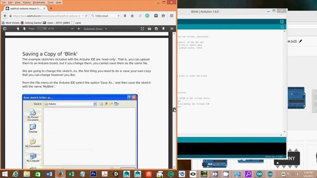 arduino adafruit Lesson1 смотреть онлайн