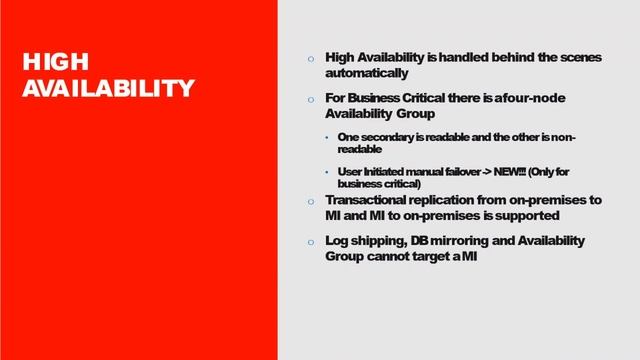 Gonzalo Bissio - Azure SQL Managed instance HA-DR Options to ensure business continuity смотреть онлайн