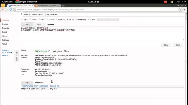 How to Test OpenStack Keystone API using RESTClient Firefox Chrome смотреть онлайн