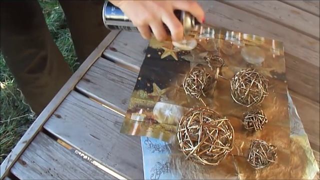 Новогодние поделки.hand made.Делаем декоративные шары. смотреть онлайн