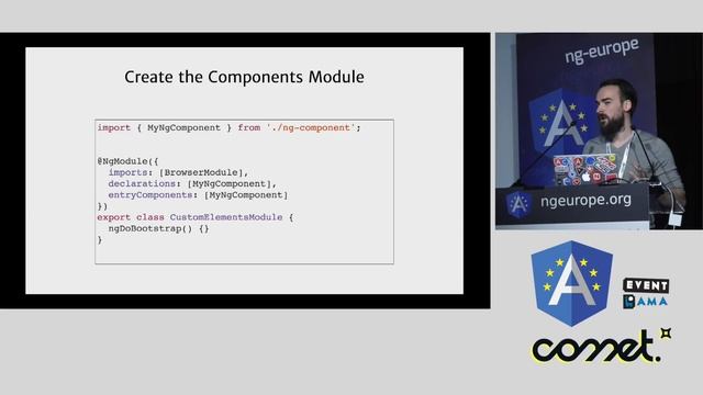 A look into the future: Angular Elements - Antal Andrei aka @andrei_antal at @ngEurope 2018 смотреть онлайн