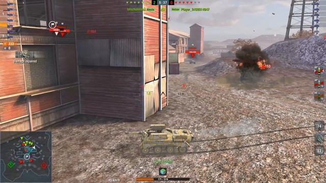 WOT Blitz Face Off || Alecto vs Hetzer смотреть онлайн
