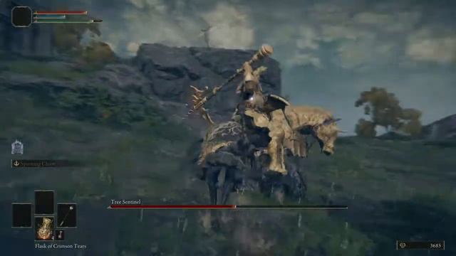 Elden Ring: Tree Sentinel Horseback Duel смотреть онлайн