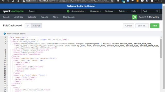 Splunk Windows Service Activity & MSI install overview and import this dashboard in your environmen смотреть онлайн
