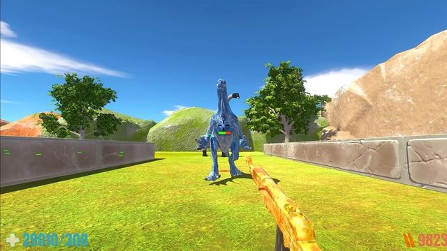DEATH RUN CASTLE vs SUPERMAN DRAGON with ALL WEAPONS & HP Bar - Animal Revolt Battle Simulator смотреть онлайн
