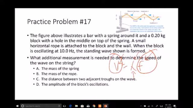 AP Physics 1 Simple Harmonic Motion Practice Problems and Solutions 2022 смотреть онлайн