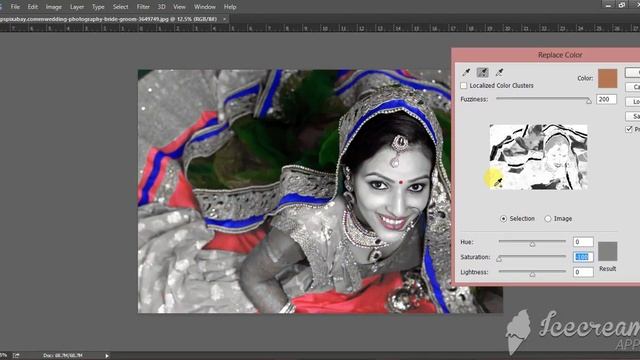 Replace color effect in photoshop смотреть онлайн