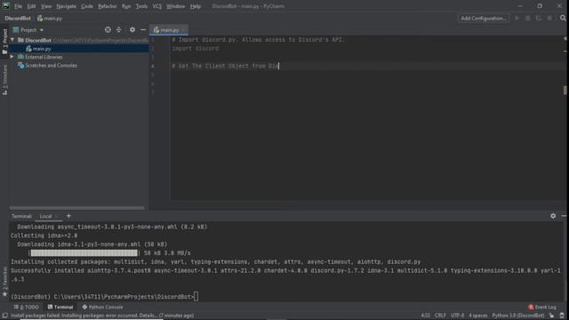 How to make a Discord Bot ? using Python 2021! ? (Discord.py) смотреть онлайн