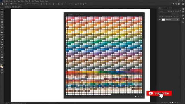 2000+ Free Swatches Palette In Adobe Photoshop | Free color Palette | How To Import and Use Swatche смотреть онлайн