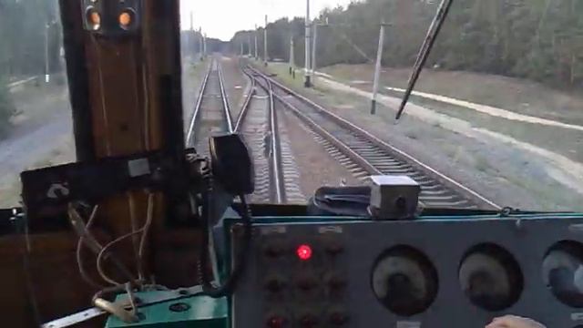 ВЛ82м-034 Выход со станции смотреть онлайн