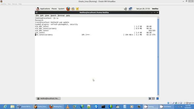 Oracle Linux 6.4 Installation in VirtualBox смотреть онлайн