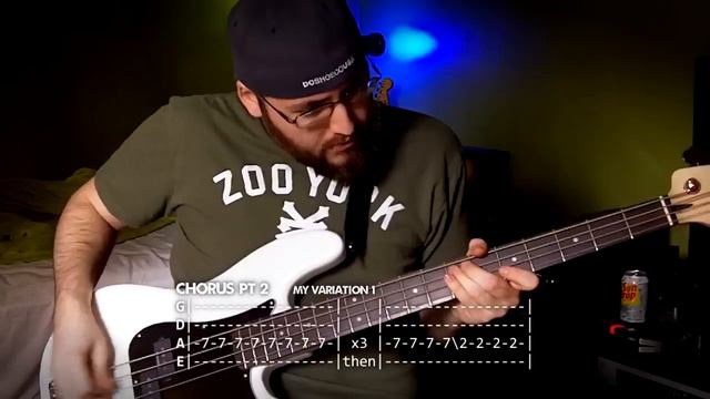 "My Hero" - Foo Fighters | Bass w/ Tabs (HD) смотреть онлайн