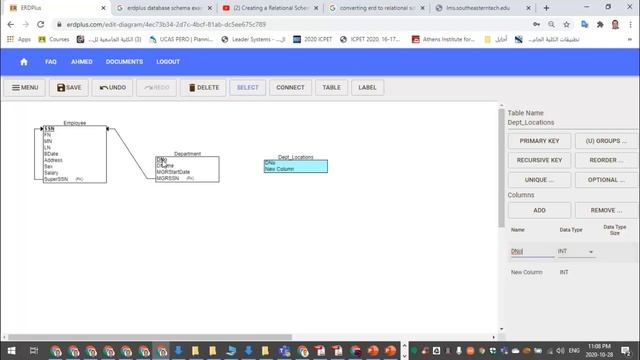 How to draw DB Relational Schema using ERDPlus tool смотреть онлайн