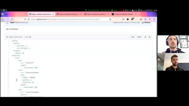 Automating performance and load tests with Artillery + Keptn смотреть онлайн