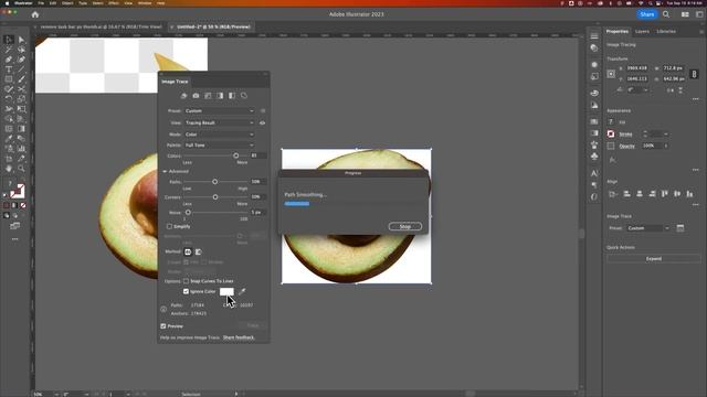 How to Outline an Image in Illustrator смотреть онлайн