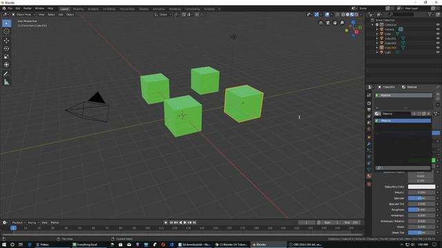 ? Blender change color of object - Simple смотреть онлайн