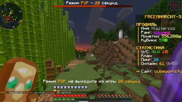 КАК Я НАЧАЛ СВОЙ ВАЙП?Minecraft CubeWorld