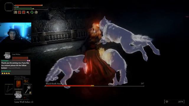 Elden Ring: Black Knife Assassin Boss Fight смотреть онлайн
