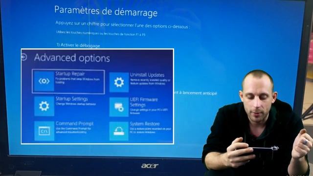 Ecran bleu sur pc réparation impossible смотреть онлайн