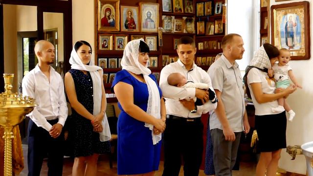 Обряд крещения Тимофея смотреть онлайн