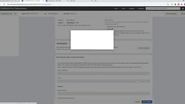Facebook Unity SDK Tutorial -Sdk Setup And Login