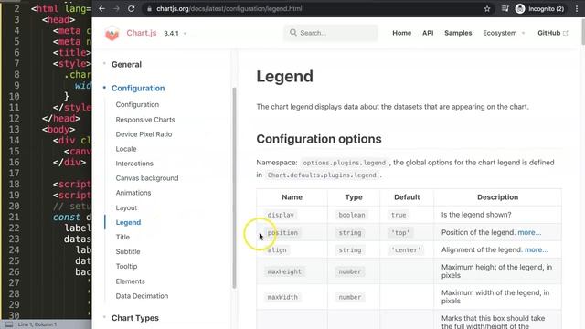 How to Remove the Legend Colour Box in Chart JS смотреть онлайн