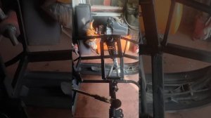 Продолжение самодельного снегохода . под двигатель Ока .