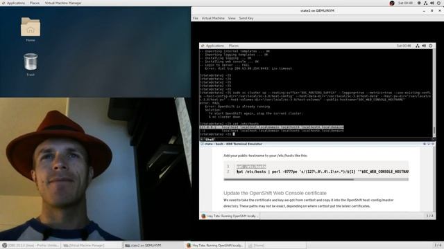 Hey Tate: Running OpenShift and routes locally with valid TLS/SSL certificate. смотреть онлайн