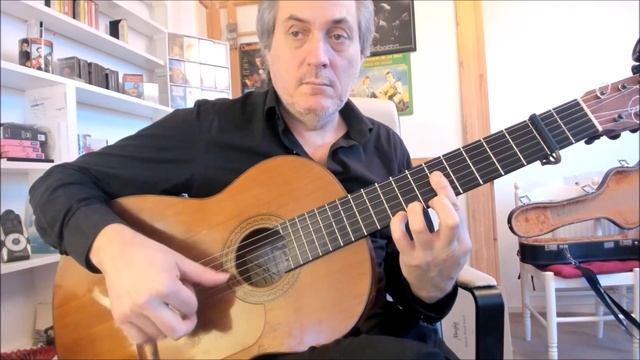 Alegrias Material 2 - Manuel Silveria Tremolo in C + Picado - Cantiñas - Flamenco Guitar Lesson смотреть онлайн