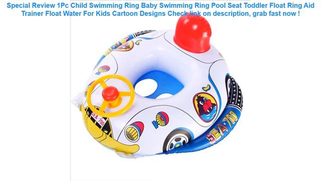 1Pc Child Swimming Ring Baby Swimming Ring Pool Seat Toddler Float Rin