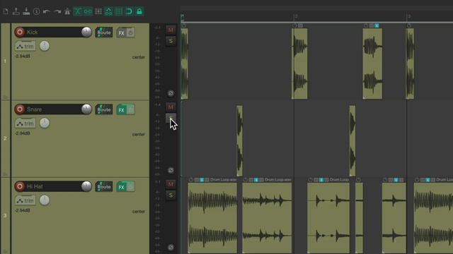 Separating Drums in a Loop in REAPER смотреть онлайн