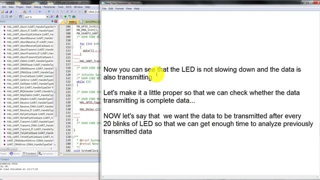 Transmit data using UART in STM32 || Poll || Interrupt || DMA смотреть онлайн