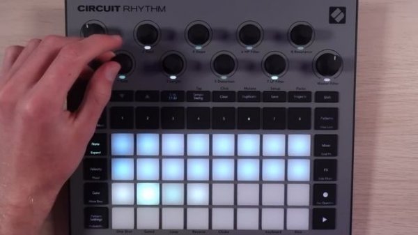 First Day with the Novation Circuit Rhythm