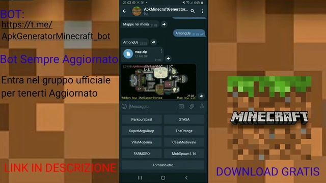 come scaricare Minecraft Gratis senza prendere virus смотреть онлайн