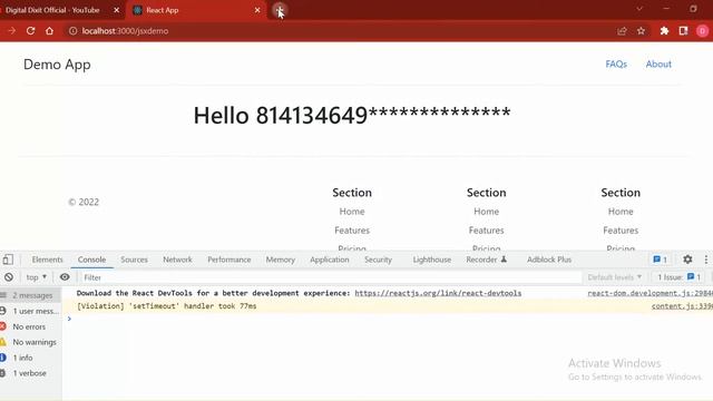 Part : 10 Understanding JSX in React in Hindi 2022 смотреть онлайн