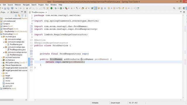 spring boot rest api mongodb смотреть онлайн