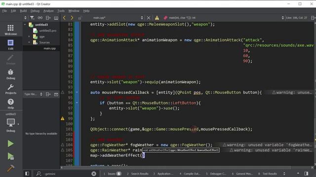 Qt Game Engine Tutorial 7 - Adding weather effects смотреть онлайн